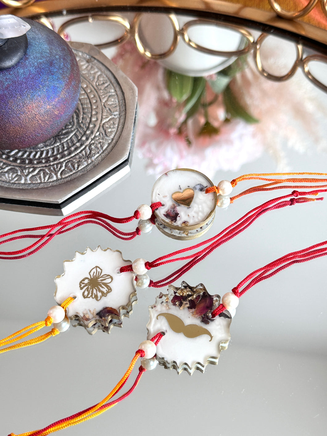 Dried Rose Rakhis